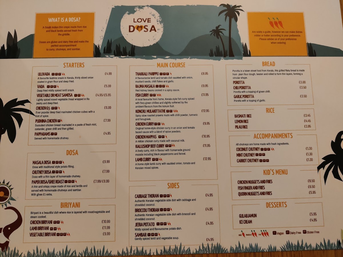 Menu Love Dosa-7
